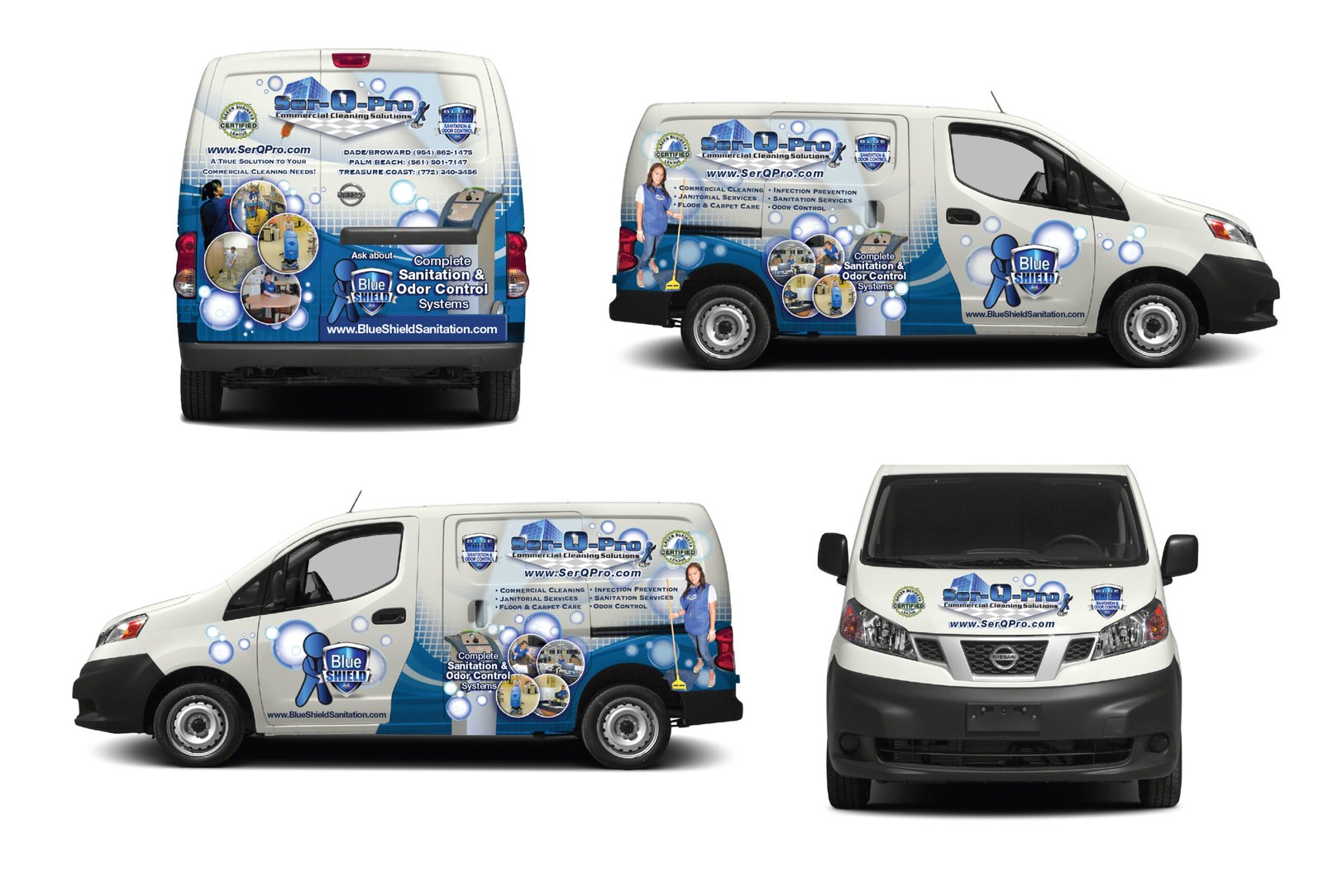 blue shield serqpro van