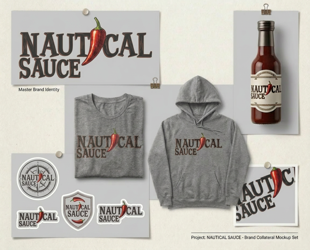 branding ideas Nautical sauce