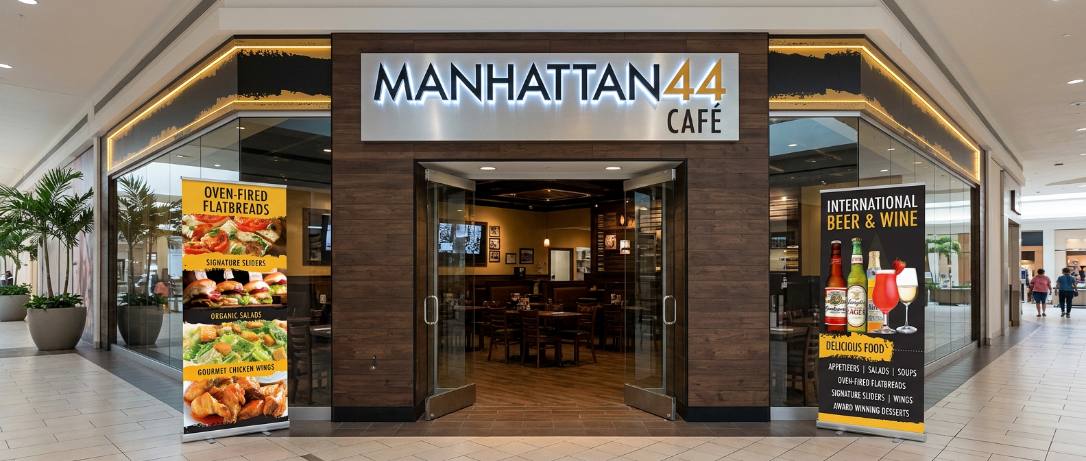 restaurant frontage Manhattan 44